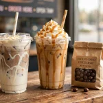 The Human Bean menu prices 2026 drive-thru coffee menu