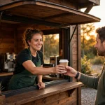 The Human Bean secret menu drinks at the drive-thru window