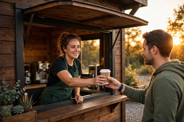 The Human Bean secret menu drinks at the drive-thru window
