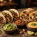 Tijuana Flats tacos and burritos, calorie and nutrition guide