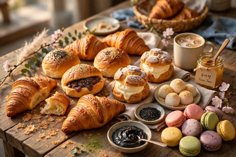 tous les jours menu prices 2026 french-asian bakery pastries bread display