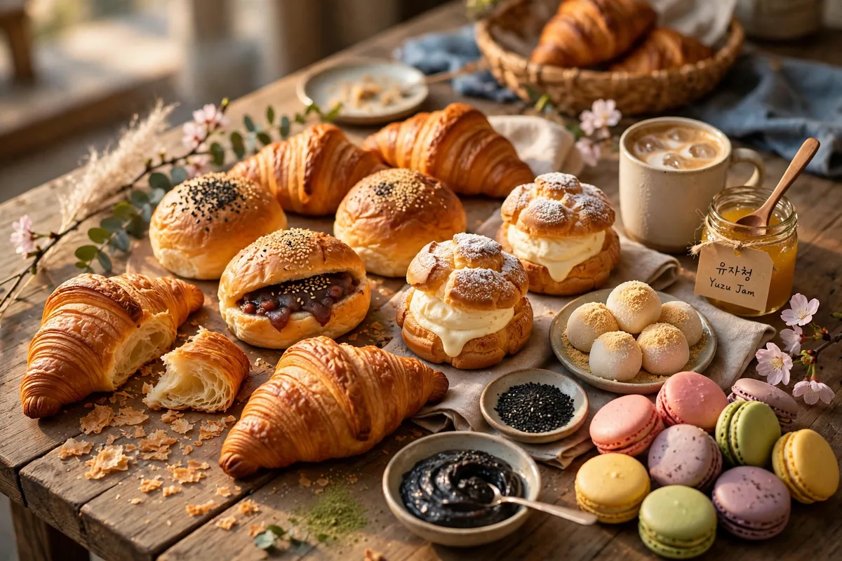 tous les jours menu prices 2026 french-asian bakery pastries bread display