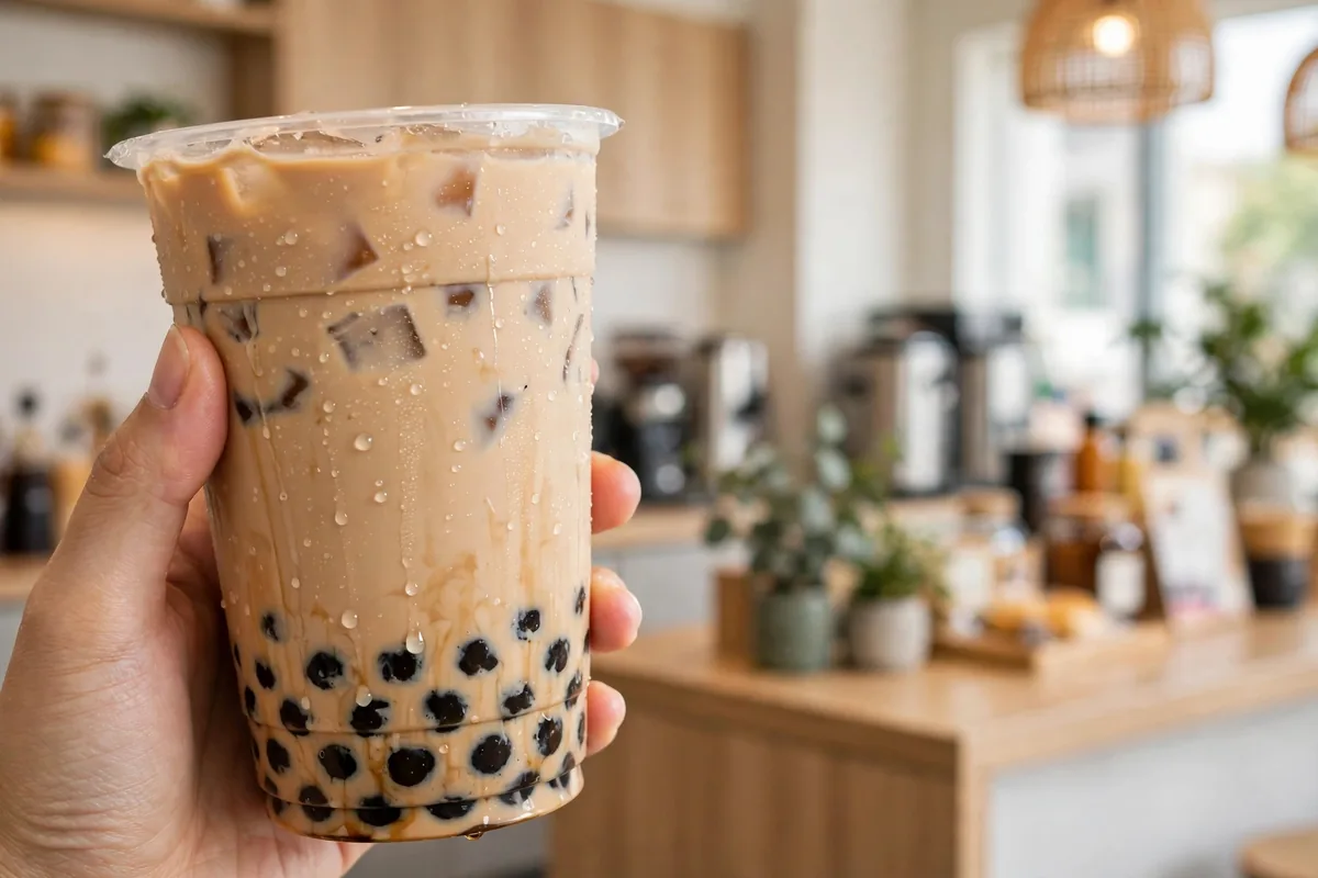 TP Tea Tie Guan Yin milk tea bubble tea prices