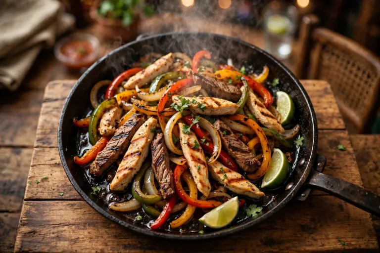 Uncle Julio's calories and nutrition guide - sizzling fajitas