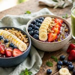 Vitality Bowls menu prices 2026 açaí bowls and smoothies