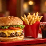 Wendy's $7.99 Dave's Single combo deal with cheeseburger, fries and soft drink