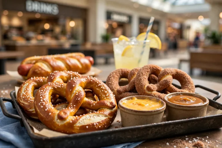 Wetzel's Pretzels menu with prices 2026