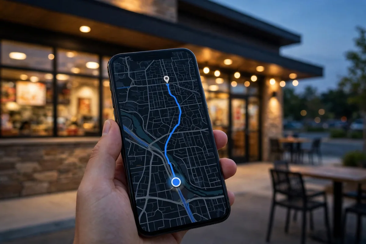 How the Burger King Whopper Detour worked: ordering a one-cent Whopper on a phone map near a McDonald's restaurant