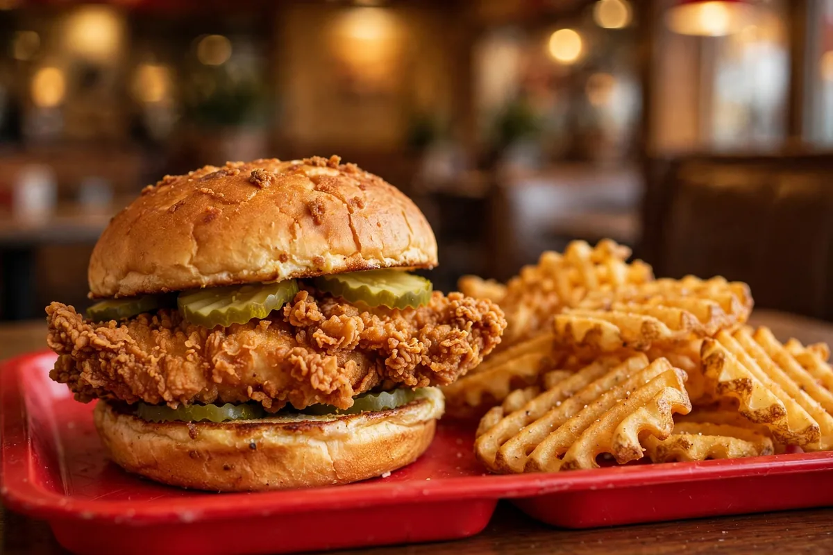 Why is Chick-fil-A so expensive - chicken sandwich and waffle fries