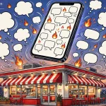 Wendy's Twitter savage roasts: a smartphone showing a fast food brand's witty social media feed