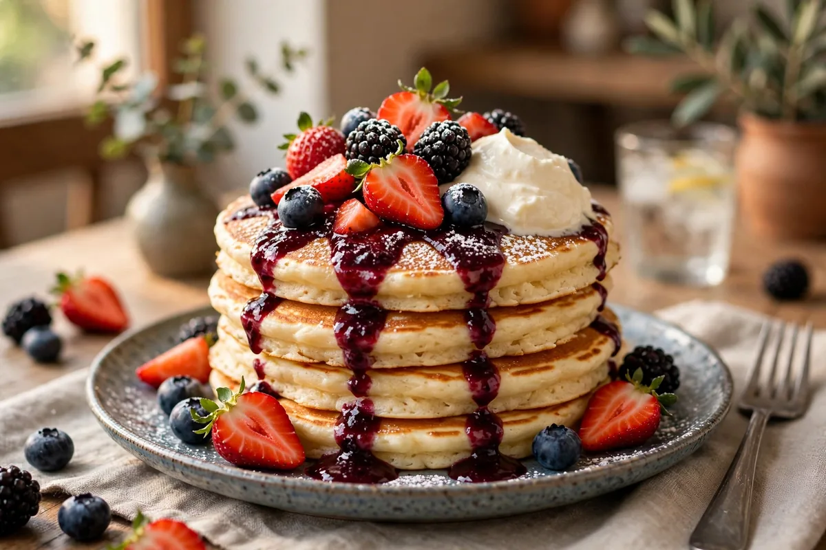 Wildberry Pancakes menu prices 2026 berry pancakes with fresh berries