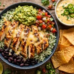 Willy's Mexicana Grill menu prices 2026 chicken burrito bowl with guacamole and chips