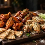 Wing Snob menu prices 2026 featured wings platter