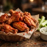 Wings To Go menu prices 2026 buffalo chicken wings basket
