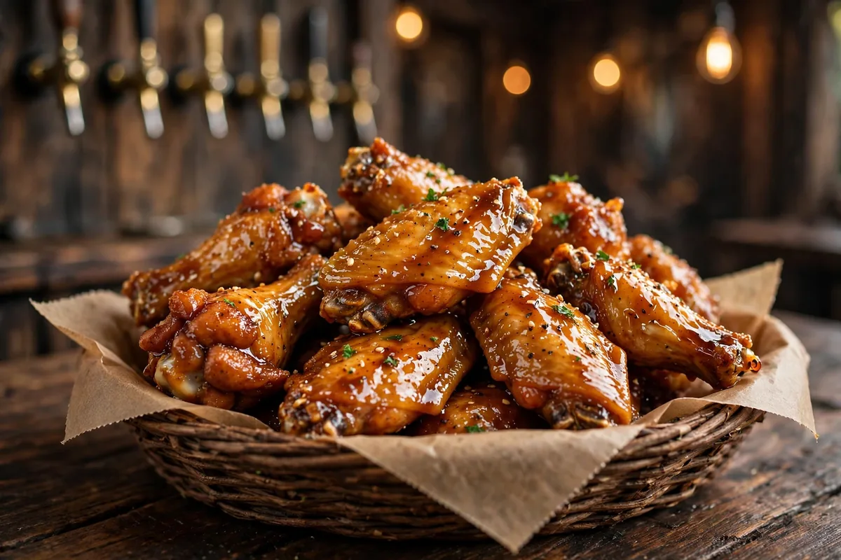 Winking Lizard wings menu prices