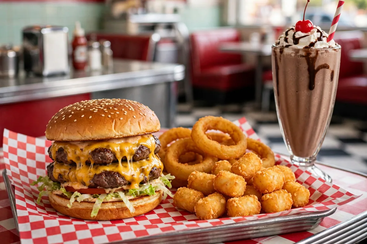 winsteads menu prices 2026 retro diner steakburger meal