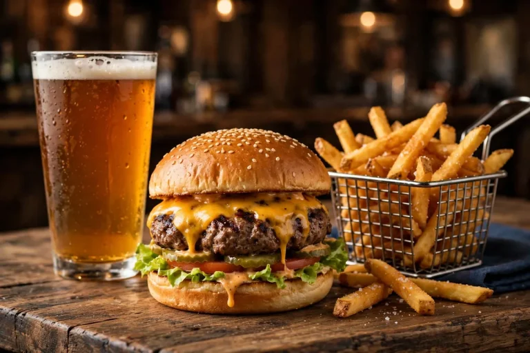 Yard House menu prices 2026 burger fries and craft beer