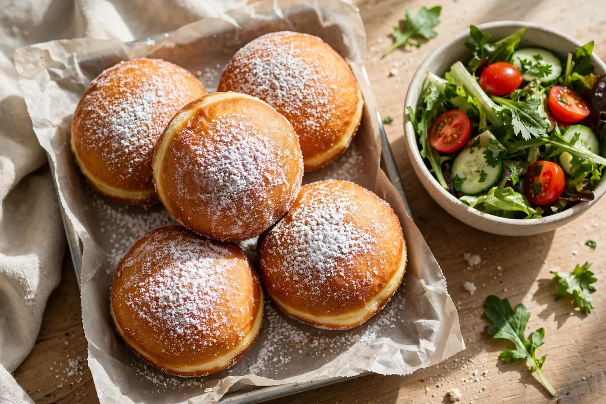 Zippy's malasadas and lower calorie meal options